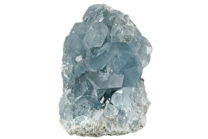 Sparkly Celestine (Celestite) Crystal Cluster - Madagascar #191202